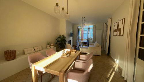 Duplex en rez-de-chaussée avec cour intérieure privée, proche de la mer, WIFI - Foto 2