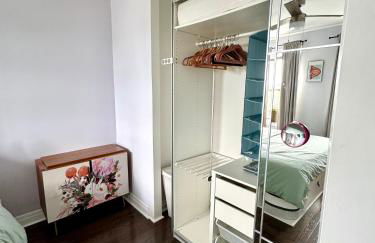 Sunny Jersey City 1BR, 25 min to NYC, 15min to EWR, King Bed, Hammock & Park Views - Foto 4