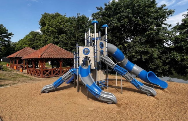 Cottage With Fireplace, Right on the Lake, Ryn - Foto 25