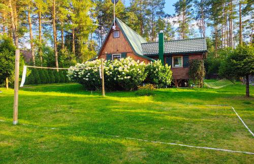 Chatka Baby Jagi - Domek z balią i kominkiem w lesie pośród jezior - Foto 2