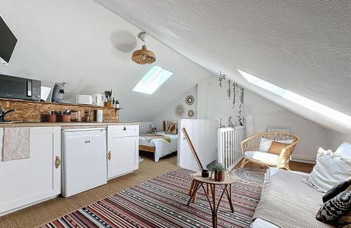 Le cosy marnais, centre ville, vue cathédrale - Foto 6