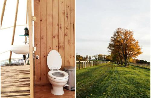 Stylish Camping Tents Set on an Organic Farm in Hudson Valley, New York State - Foto 7