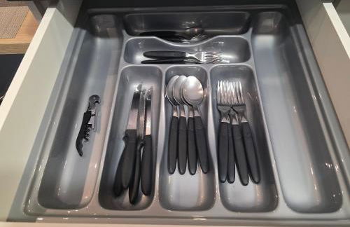 Flat novo e moderno, 4 pessoas ao lado do Paraguai - Foto 20