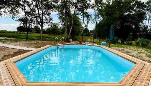 L'Eperonnette, cozy house with swimming pool, surrounded by vineyard, near St Emilion - Foto 3
