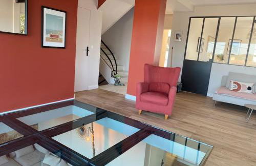 Vue Mer 2 pas des plages 10 pers 4 chambres Villa KER LOT PLAGE - Foto 15