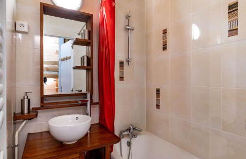 Chaleureux studio 6 pers, ascenseur, balcon, proche pistes - FR-1-400-5 - Foto 4