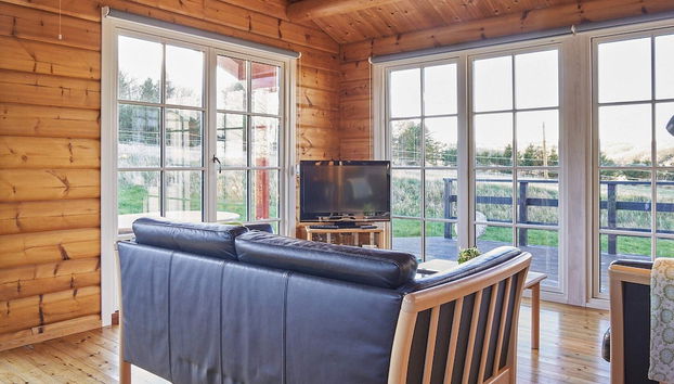 Panoramic Log Cabin in Sandvig-by Traum - Foto 5, Zona de estar