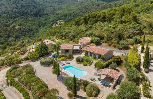 Villa La Genestière - Familienoase und Golfertraum mit Infinity-Pool und 180-Grad-Panoramablick bis zum Meer - Foto 1