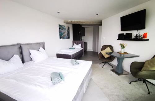 HH 06 by ROCKCHAIR - SUPERHOST Status - Modernes Apartment mit sonnigem Balkon & premium Boxspringbetten in Winterhude - Hamburg Top Geheimtipp - Foto 40