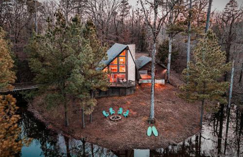 Cabin Masterpiece on Private Lake 3 bedroom - Foto 1