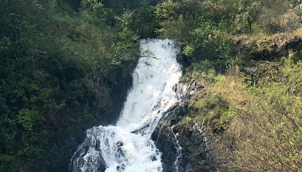 Tour de aventura en la presa de Umécuaro - Foto 2, Cascada en el camino