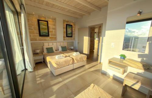 Paleokastro Villas with Private Heated Pool, Top Views - Next To Center - Top WiFi - Photo 54