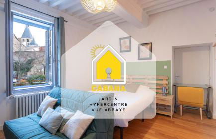 Cabana & La Place de l'Abbaye - Centre-Ville, Jardin - Foto 1