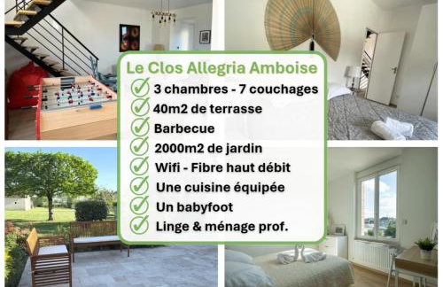 Gite Clos Allegria Amboise, Châteaux de la Loire, Beauval - Foto 41
