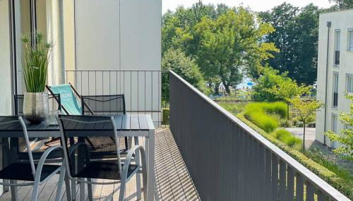 Moderne Ferienwohnung direkt am Bodensee - Foto 2, Garden view