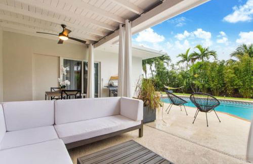 Peaceful retreat with a pool 15 min away beach - Foto 25