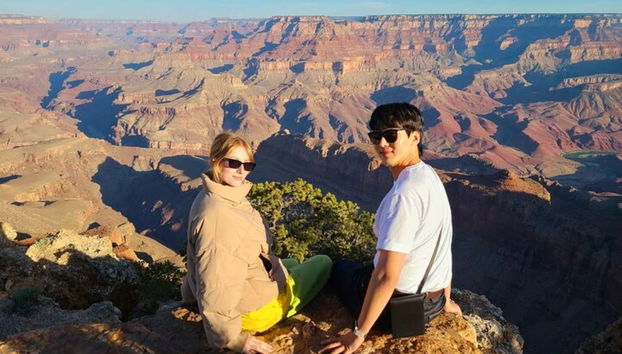 Osservando il South Rim