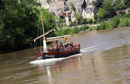 Au coeur de Beynac, superbe maison du XIVe siècle avec jardin panoramique - Foto 23