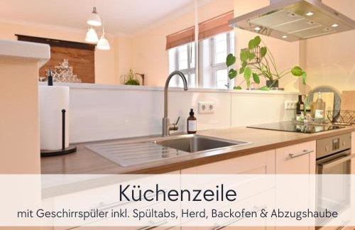 GRÄFIN ANNA - Rückzugsort für Freundetreffen in der historischen Hinterburg Schlitz - 2 Schlafzimmer, Altstadtlage, Garten, Aufzug, Hund willkommen - Foto 14