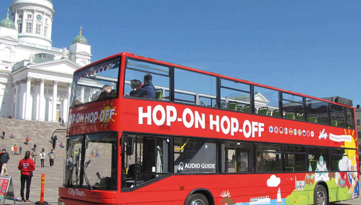 Esplorando Helsinki in autobus