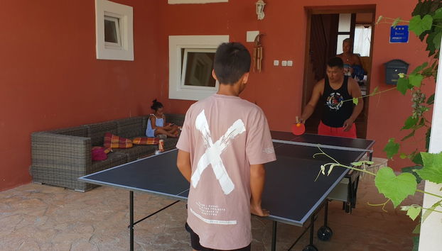 Zona de estar del vestíbulo