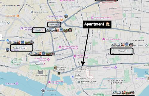 Beautiful Apartment next Tower Bridge E with AirCon - Foto 46