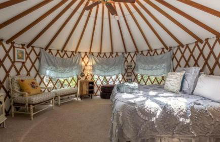 Cozy Romantic Yurt Rental in Woodlands near California Beach Town of Cayucos - Foto 38