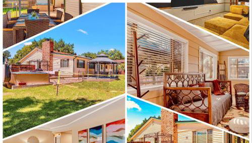 ᨒFIREHAUSᨒHotTubᨒCinemaᨒBBQᨒBadmintonᨒGames - Foto 1