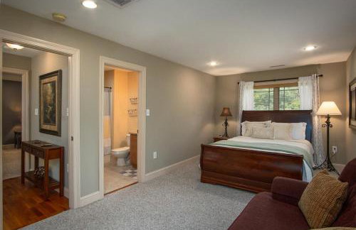 Brevard Basecamp · Brevard Basecamp fireplace in Primary BR - Foto 15