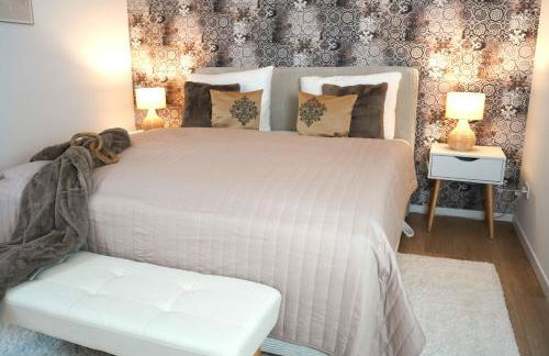 Paderborn-Oase mit Kamin-Balkon-Stilvolles Zuhause-24 -7 Self Check in, kostenloser Parkplatz - Foto 8