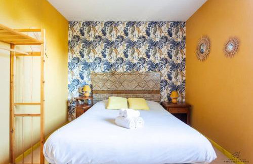 La Terrasse d'Azur - vue mer, jardin & parking - Foto 6