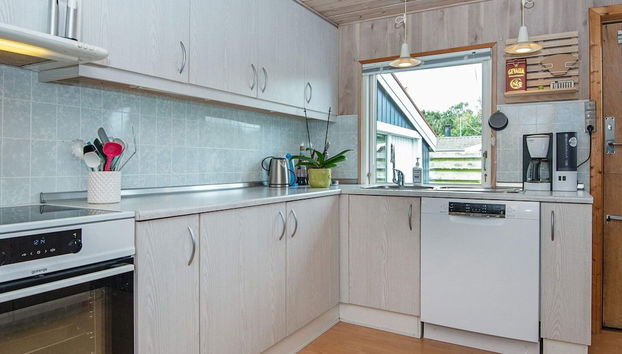 7 Person Holiday Home in Juelsminde - Foto 5, Cocina privada