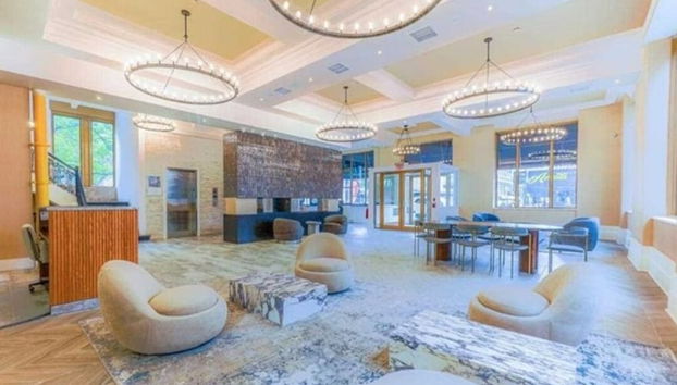 Sala de estar do lobby