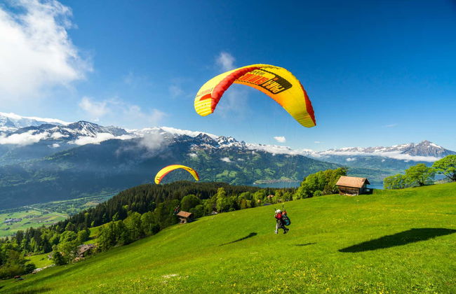 Vol en parapente à Interlaken - Photo 6