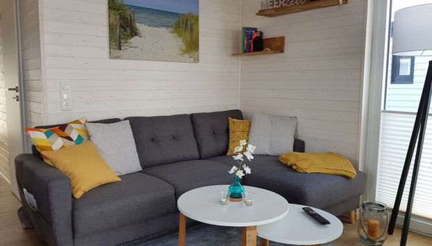 Houseboat Hecht in Egernsund at the Marina Minde - Foto 5, Area soggiorno