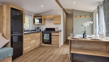 Sea view, 73 rosewood with decking, Thorness bay - Foto 5, stove