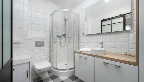 Przytulne Studio z Ogródkiem by Noclegi Renters - Foto 3, towels, Shower