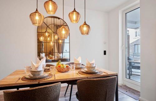 Park Avenue - Design Apartment Friesenstraße - 4 Pers - WLAN - Netflix - 65 Zoll TV - Foto 21