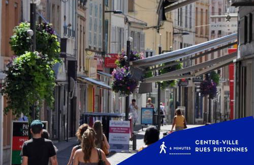 ArtKlein * T1 tout confort - Fibre -Halles Diderot - Foto 23