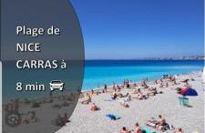 Grand Appartement, 2 ou 3 ou 4 pieces, tramway sur place, proche gare sncf St Augustin 5 min, aéroport à 7 min, plage ou Allianz riviera 10 min, palais nikaia 2 min , supermarché sur place, parking possible si disponible ou payant à 1000 metre - Foto 15