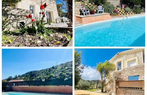 Le domaine des Oliviers ALES Piscine Jacuzzi Sauna - Foto 13