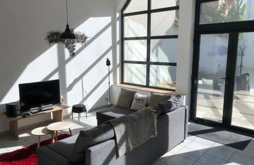 Loft 2 personnes Climatisé parking privé jardin - Foto 5