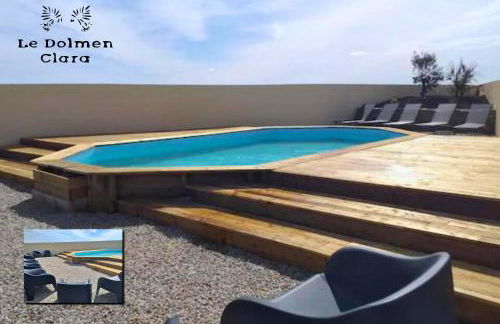 La Bâtisse du Dolmen Clara, Spa et piscine - Foto 21