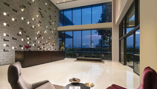 Sala de estar do lobby