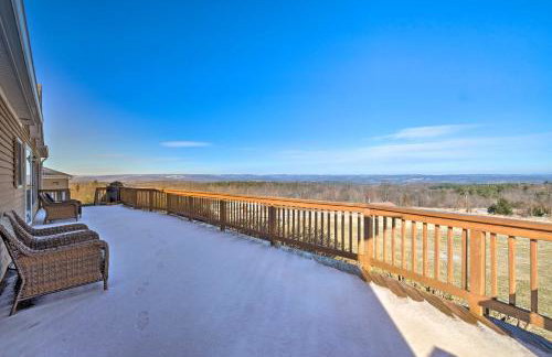 Catskills Mtn Retreat with Panoramic View and Fire Pit - Foto 3