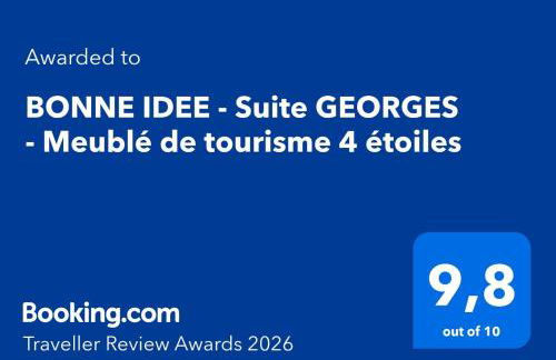 BONNE IDEE - Suite GEORGES - Meublé de tourisme 4 étoiles - Foto 3