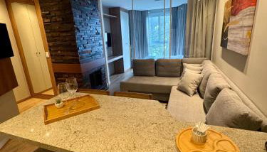 Sensacional Flat Serra Class - vista do Pôr do Sol - Foto 4