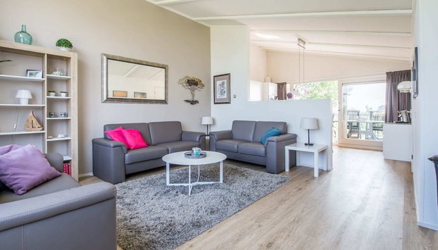 Semi-detached House Near Noord-beveland Beach - Foto 4, Sala de estar