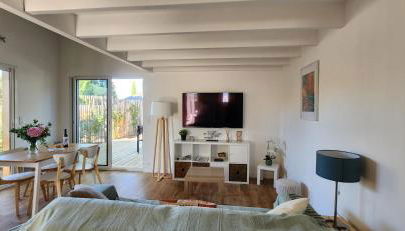 LesOyats33 - Maisonnette avec accès Piscine - Foto 4