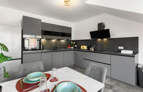 Lit Living Deluxe Apartments Wörth - Parking - Box Spring - BBQ - Balcony - Foto 47